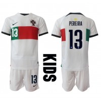 Portugal Danilo Pereira #13 Fotballklær Bortedraktsett Barn VM 2022 Kortermet (+ korte bukser)